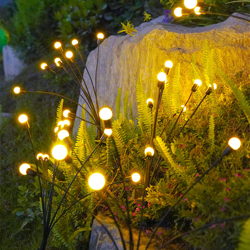 Solar Firefly Simulation Light Outdoor Garden Decoration