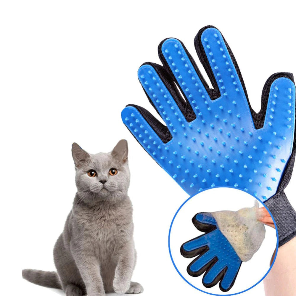 Pets 2-in-1 Grooming and De-shedding Glove